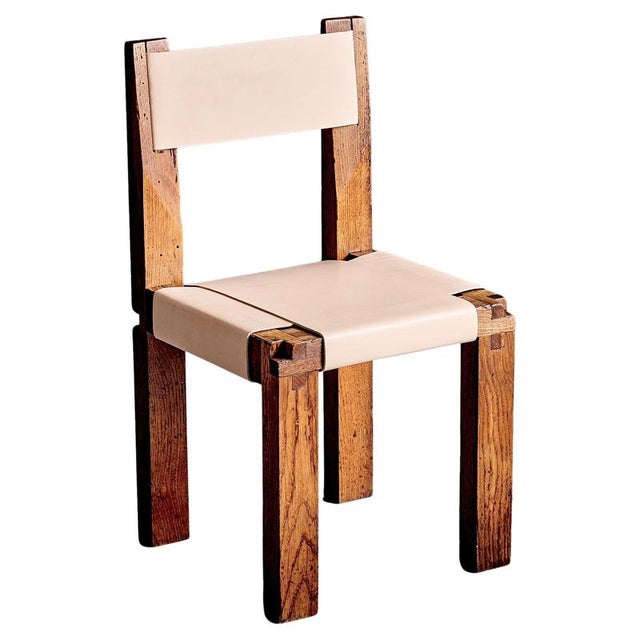 Early Wood S 11 Chair from Pierre Chapo, France, 1960s For Sale - Image 17 of 17