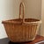 Mid-20th Century Traditional Farmhouse Gathering Basket For Sale In Baltimore - Image 6 of 11