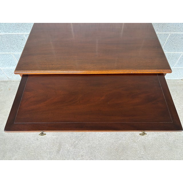 Kittinger Williamsburg Adaptation Mahogany 4 Drawer Bachelor Chest For Sale - Image 9 of 11