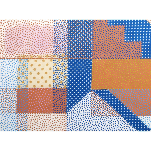 Artist: Murray Reich, American (1932 - 2012) Title: House and Sky Year: 1980 Medium: Acrylic and Collage on Paper, signed...