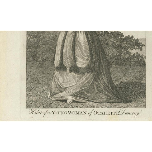 After John Webber, Tahitian Costumes, Otaheite Women, Pacific Voyages, 1790, Engraving For Sale - Image 6 of 9