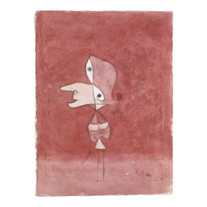 Paul Klee 'Portrait of Brigitte' Archival Pigment Print Unframed Reproduction