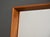 A mid century modern teak rectangular mirror. Made in Denmark. Circa 1960’s. Unmarked.