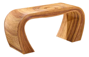 Gabriella Crespi Style Mid Century Pencil Reed Rattan Console Table