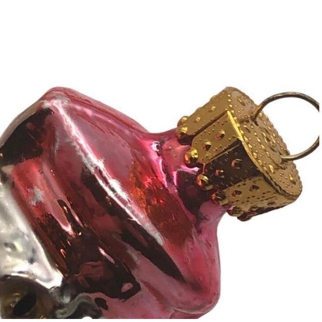 Christopher Radko Blown Glass Cat With Mandolin Christmas Ornament For Sale - Image 10 of 12