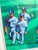 Green MLB Los Angeles Dodgers Watercolor Artwork, Signed For Sale - Image 8 of 12