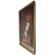 Blue Antique 19c Portrait of Virgin Mary, Crowned Mother of Mercy, Religious Oil Painting For Sale - Image 8 of 9