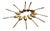 Gold-Plated Coffee Spoons, France, Set of 11 For Sale