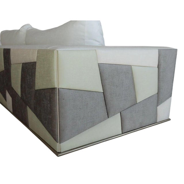 Pair of Nathan Anthony “Haus” Custom Sofas. u.s.a. 21st Century For Sale - Image 11 of 11