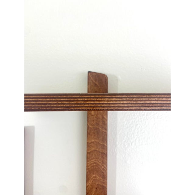 Midcentury Modern Floating Shelf by Bandit & Co For Sale In Los Angeles - Image 6 of 10