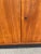 Wood Vintage Danish Teak Bookcase or Dry Bar with Lock + Key For Sale - Image 7 of 12