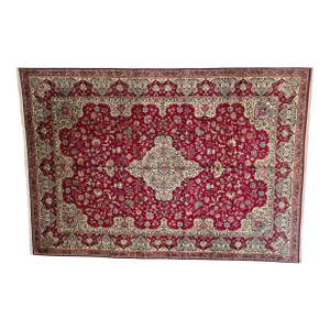 Vintage Persian Tabriz Rug, 11'9" X 16'6