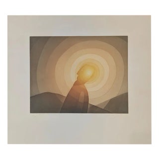 Jean Michel Folon, A Sound, 1982, Etching For Sale