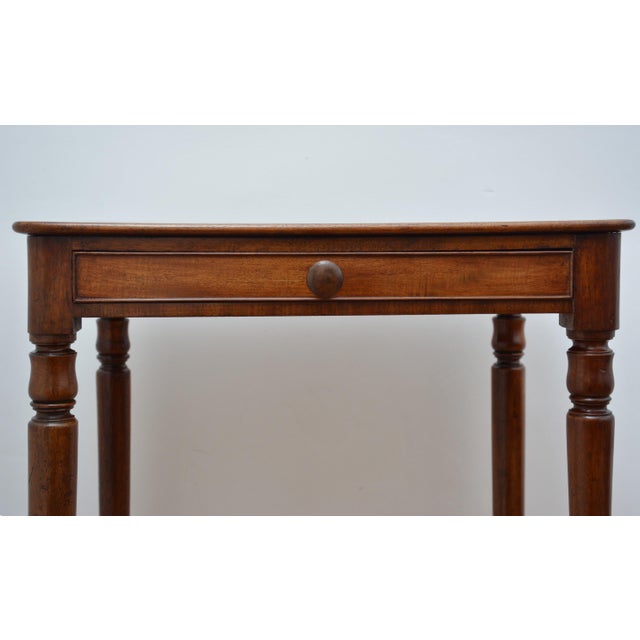 William IV English Mahogany Side Table, 1840 For Sale - Image 9 of 18