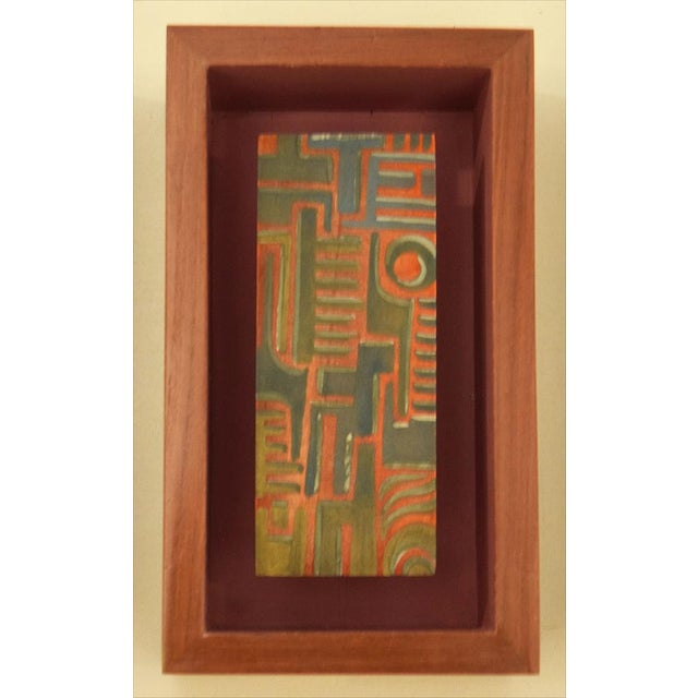 Futurist-Style Wall Light Panel, 1950s For Sale - Image 10 of 14