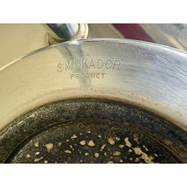 1930s Art Deco "Smokador" Chrome Smoking Stand/Side Table For Sale - Image 9 of 14