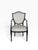 Beige Gianfranco Ferre Home Regency Style Arm Chair For Sale - Image 8 of 9