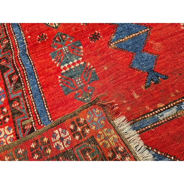 19th Century Handwoven Anatolian Village Rug. Handwoven Prayer Design, 3' x 5' For Sale - Image 18 of 18