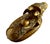 1950s Mid Century South Indian Brass Statue of Shiva's Bull Nandi Metal Antique For Sale - Image 14 of 14