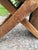 Vintage Primitive Live Edge Slab Stargazer Viking Chair (47x12) For Sale - Image 12 of 18