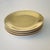 1990s 1990s Set of 4 Canape Plates Carat All Gold by Philippe Deshoulieres Limoges France Porcelain Dinnerware For Sale - Image 5 of 12