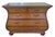 Elegant Townhouse Collection Bombe chest, model 30-9464. This stunning piece features beautiful burl wood drawer fronts...