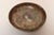 Vintage Folk Art Decoupage decorative bowl/vide poche (ca. 1930s, USA). A wonderful example of tramp art and Tobacciana...
