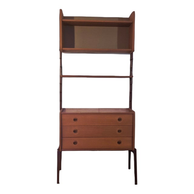 Mid-Century Scandinavian Teak Storage Unit from Ergo, 1960s For Sale