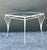 Mid-Century Modern Vintage MCM Wrought Iron Outdoor Dining Set of 5 For Sale - Image 3 of 13