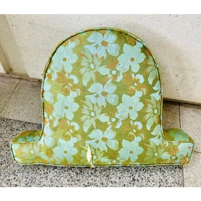 Mid 20th Century Original Howard Parker Tufted Tub Chair on Casters - True Retro Style For Sale - Image 12 of 12