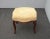 French Country Antique French Country Gold Bench Stool For Sale - Image 3 of 12