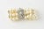Mid-20th Century Triple Strand Cultured Pearl and Diamond White Gold Bracelet For Sale - Image 9 of 10