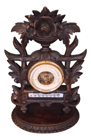 Vintage Black Forest Barometer, 1959