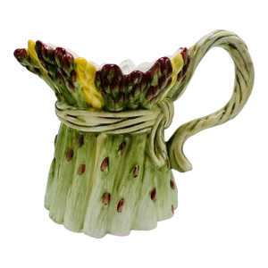 Vintage Fitz and Floyd Asparagus Pitcher