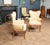 Pair of Vintage Fireside Chairs For Sale - Image 4 of 18