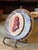 Vintage Neoclassical Faux Marble Cameo Plaque With Painted Intaglio of Josiah Wedgwood I For Sale - Image 12 of 13