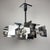 Vintage Metal Chandelier by Gaetano Sciolari, Italy, 1950s For Sale - Image 11 of 18