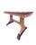 Farmhouse Heywood-Wakefield Wicker Library Table For Sale - Image 3 of 14