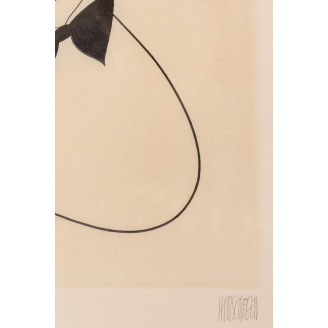A contemporary lithograph on paper titled "Bob Hope" by famed American caricaturist Al Hirschfeld. Hand signed in pencil...