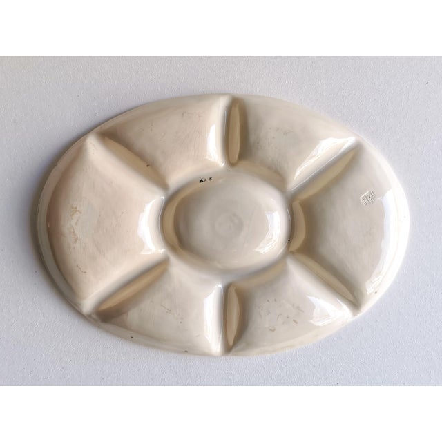 Mid-Century Ceramic Snack Bowl, Italy, 1950s For Sale - Image 6 of 10