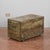 This charming antique trunk, dating back to the late 19th century, is an excellent example of rustic yet functional...