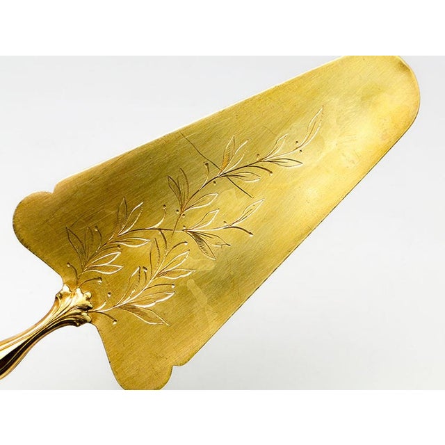 Silver Cake Shoulder, Poland, 1880s For Sale - Image 4 of 7