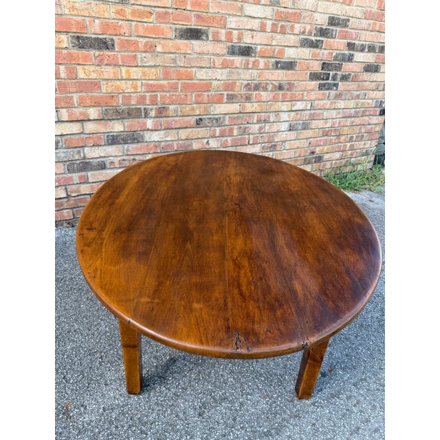 Wood 19th Century Farmhouse Coffee Table For Sale - Image 7 of 9