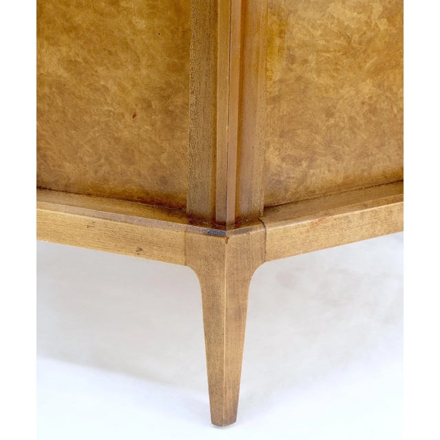 Travertine Top Round Drum Shape Two Doors End Side Tables Night Stands - A Pair For Sale - Image 10 of 12