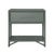 Olympia One-Drawer Nightstand in Evergreen For Sale - Image 9 of 9