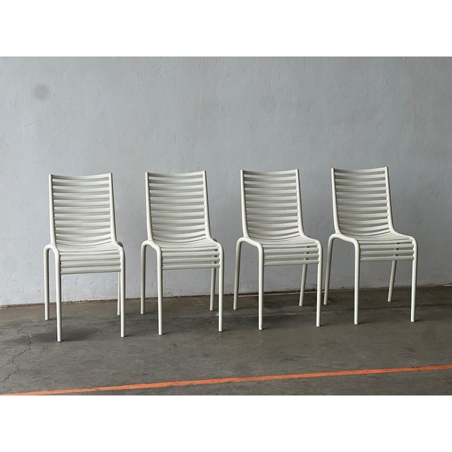Model Pip-E Stackable Chairs by Philippe Starck for Driade, 2010, Set of 4 For Sale - Image 11 of 17