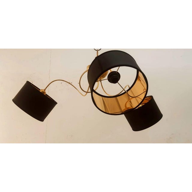 Brass Ceiling Light with Adjustable Arms For Sale - Image 11 of 18