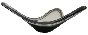 Gray Glass Bowl by Per Lütken for Holmegaard, 1962