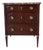 Vintage Louis XVI Commode in Mahogany and Marble, France, 1970 For Sale