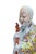 Chinoiserie Antique Shouxing Famille Rose Polychrome Incense Burner Longevity Figurine 18" For Sale - Image 3 of 17